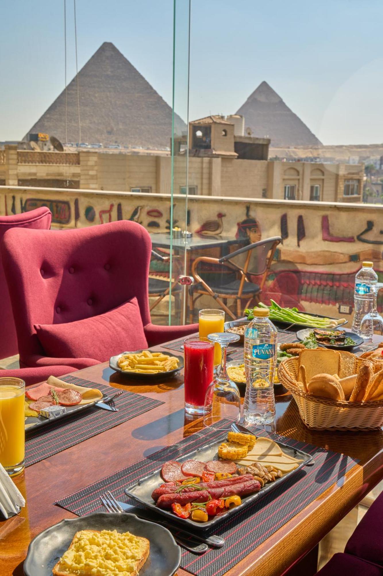 King Pyramids View Hotel Kafrat al Jabal Exterior photo